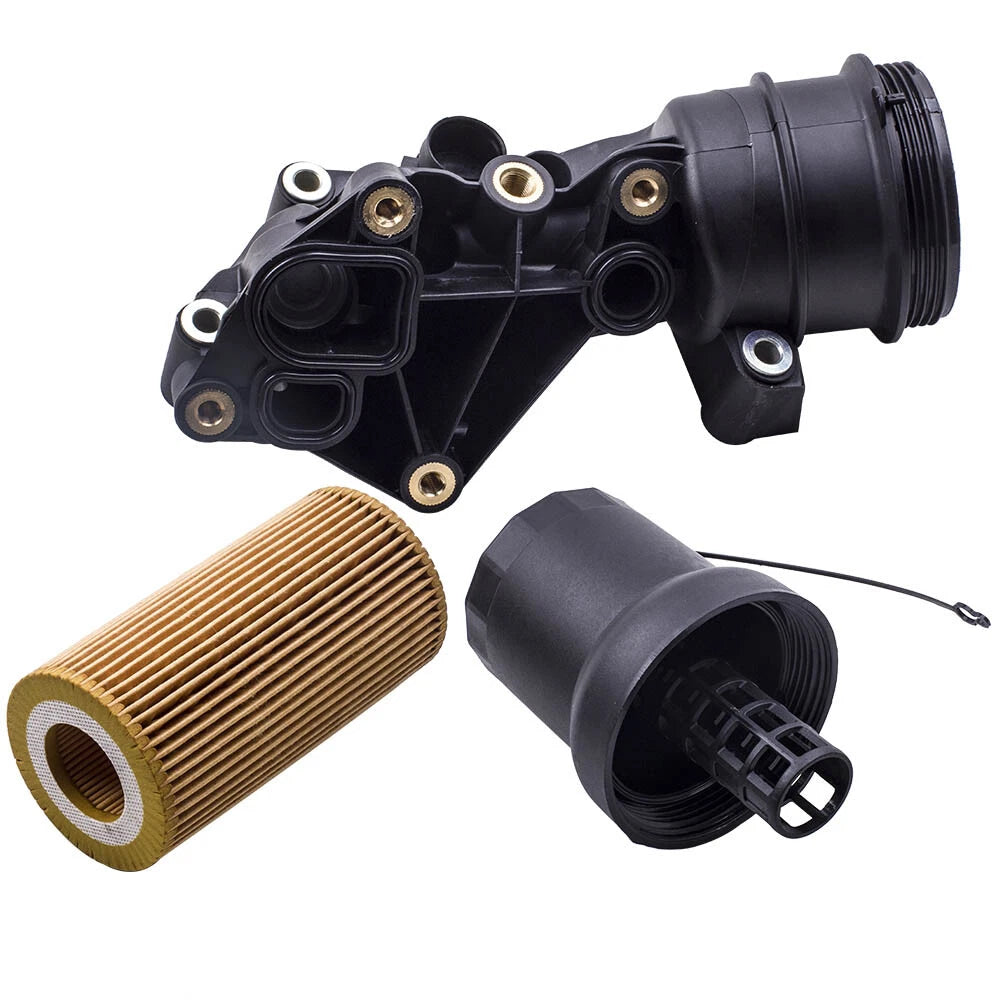 Oil Cooler Filter Housing Adapter for Volkswagen Rabbit (2006–2009) 07K115397D
