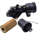 Oil Cooler Filter Housing Adapter for Volkswagen Rabbit (2006–2009) 07K115397D