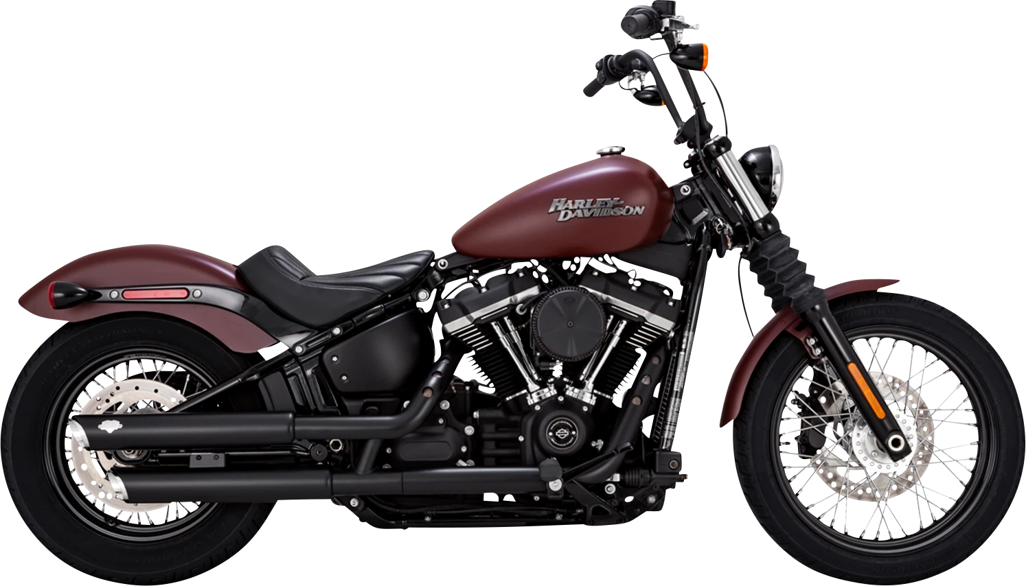 Vance & Hines 3" Twin Slash Slip-On Mufflers for Harley Davidson (2017–2023)
