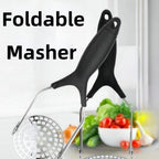 Stainless Steel Potato Masher with Comfortable Grip Handle (30.5 x 9.5cm)