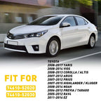 2X Front & Rear Roof Inner Ceiling Pull Handle for Toyota Corolla Yaris Vios