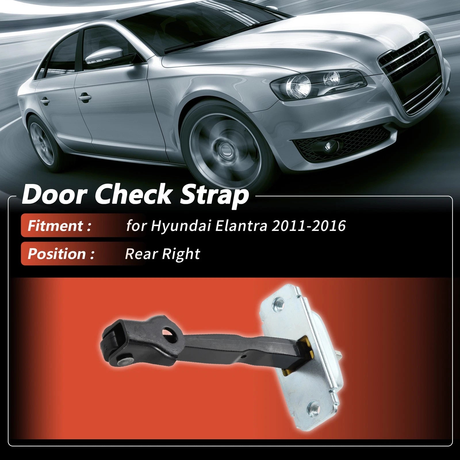 Rear Right Door Check Strap for Hyundai Elantra (2011–2016) No.794903X000