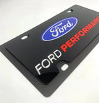 Premium License Plate Frame with Logo for Ford Performance (2000–2024)