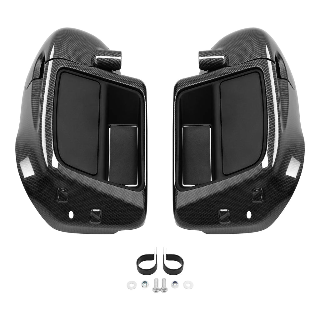 Carbon Fiber Lower Vented Fairing Glove Box for Harley Electra Glide (2014-2024)