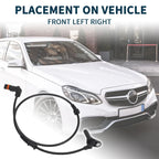 2 x Front Left Right ABS Wheel Speed Sensors for Mercedes-Benz (2012-2018)