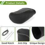Gear Shift Knob Cover for Dodge Journey (2011–2020) Pebbled Black Grey