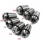 7PC Spring Collet Kit for CNC Milling Lathe Engraving Machine