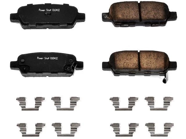 Set of 4 Rear Brake Pads for Suzuki Grand Vitara (2009–2013) RV473SS