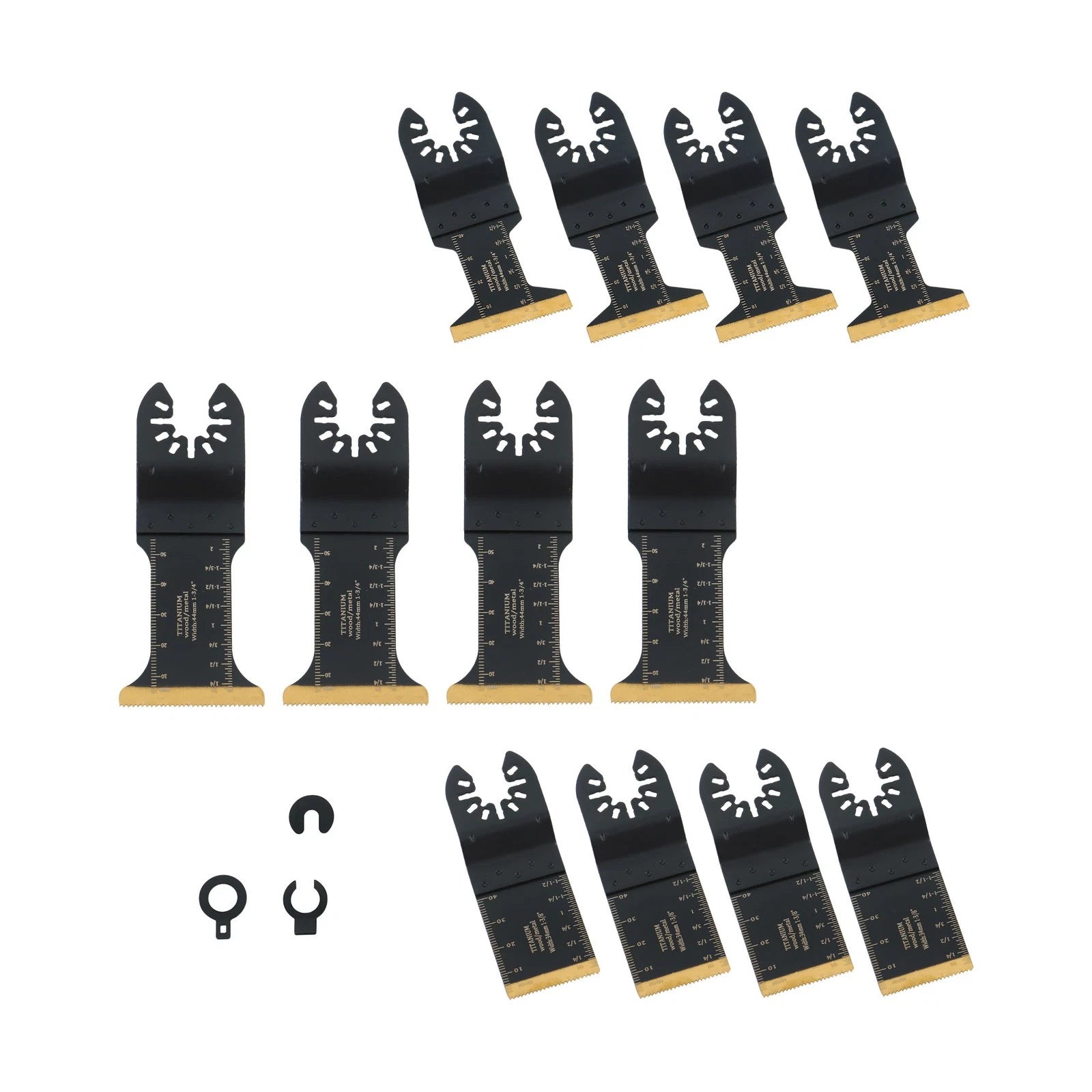 12 Pack Oscillating Saw Blades for Metal Wood