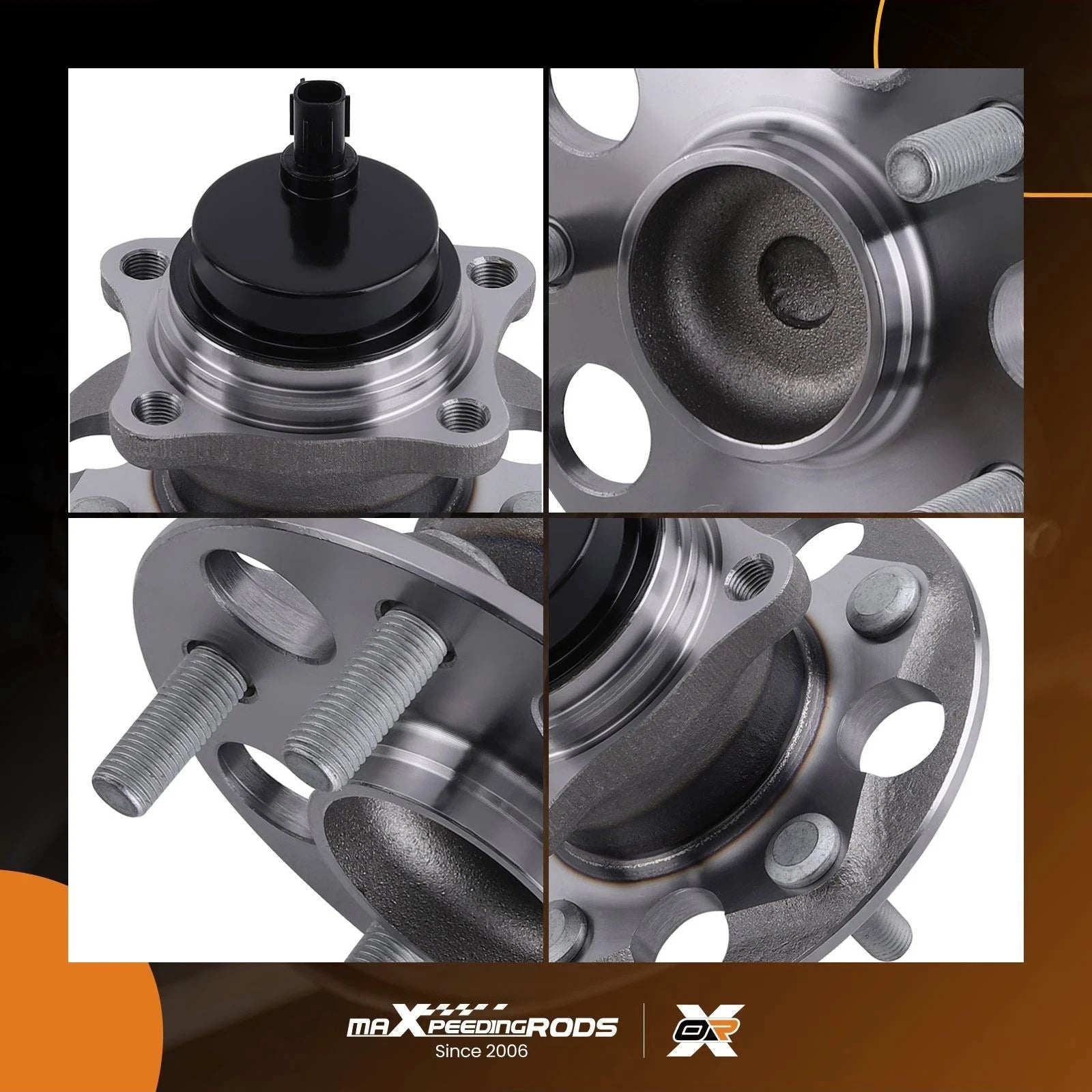 2X Rear Wheel Hub Bearing Assembly for Toyota Avalon Camry (2019–2024)