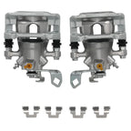 Set of 2 Rear Brake Calipers for Mini Cooper Base L4 1.6L (2009–2014)