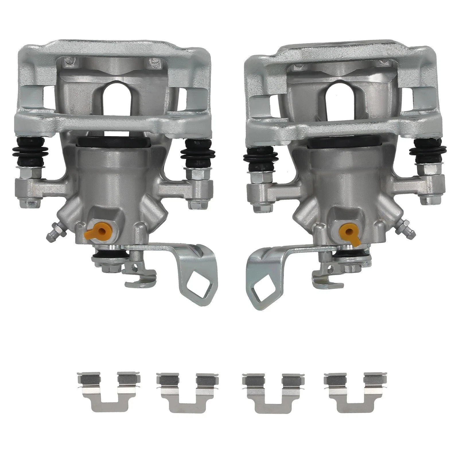 Set of 2 Rear Brake Calipers for Mini Cooper Base L4 1.6L (2009–2014)