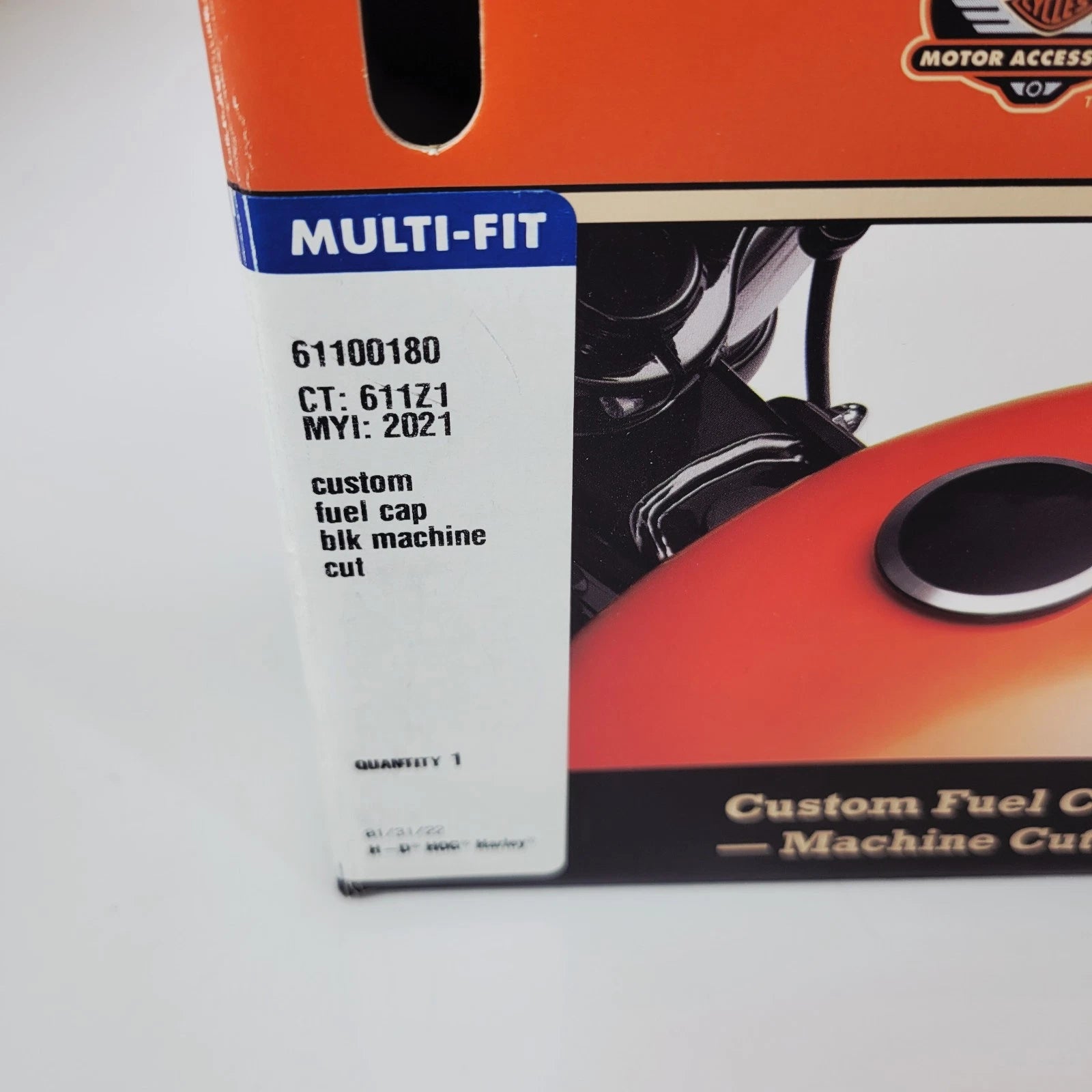 Fuel Cap for Harley-Davidson Dyna Sportster (OEM 61100180)