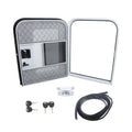 Entry Door for RV Camper Tear Drop Trailer (26" W x 32" H)