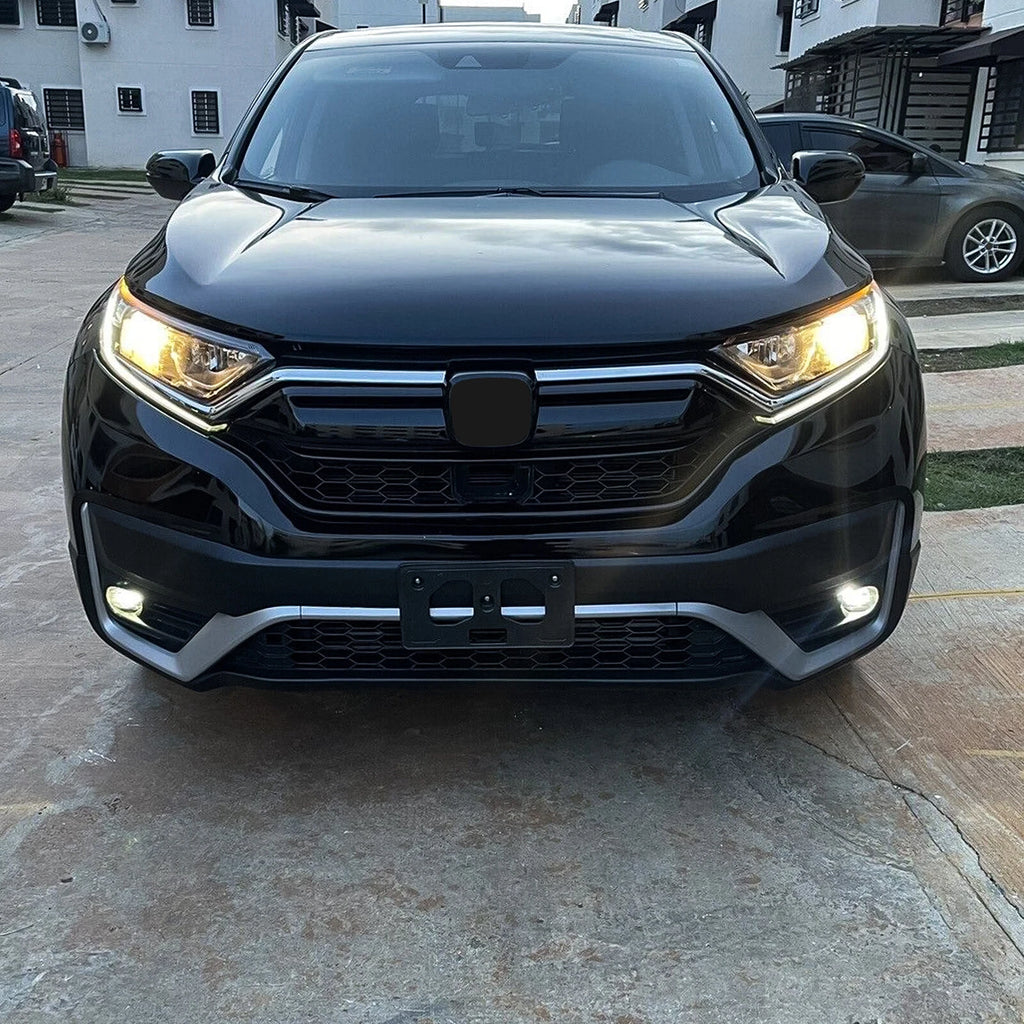 LED Bumper Fog Lights with Bezel Switch Wiring for Honda CR-V (2020–2022)
