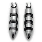 Chrome Front FootPeg for Kawasaki Vulcan 1500 1600 800 Ninja 250 ZX6R ZX10R (1996–2020)