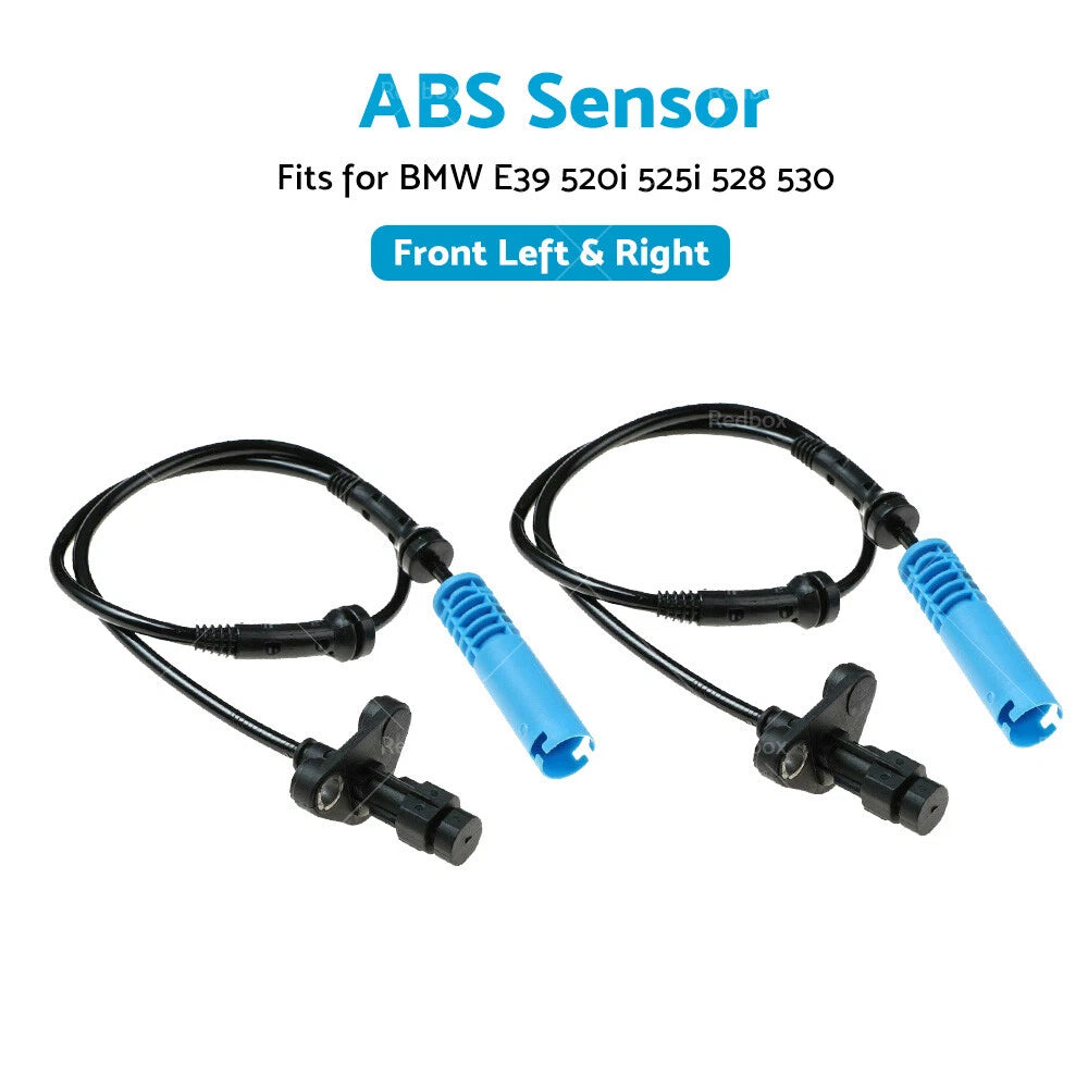 2X Front ABS Wheel Speed Sensor for BMW E39 (1997–2003) 34526756375