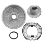 Rear Brake Drum Hub W/Shoes Spring for Honda TRX420TE/TM Rancher 420 (2007–2013)