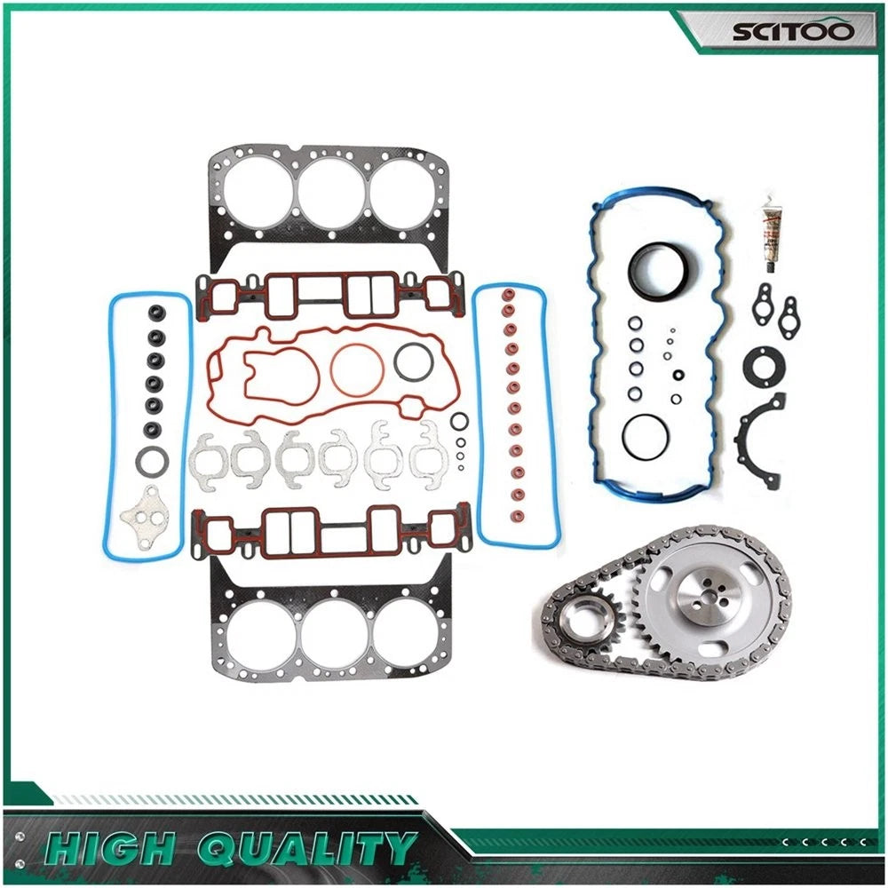 Full Gasket Set & Timing Chain Kit for GMC Jimmy SLS (1997–1998)