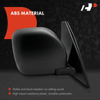 Power Mirror Pair Manual Fold Heated for Mitsubishi Montero (2001-2004)