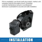 Front Engine Motor Mount for Toyota Corolla (2006–2009) 767153821929