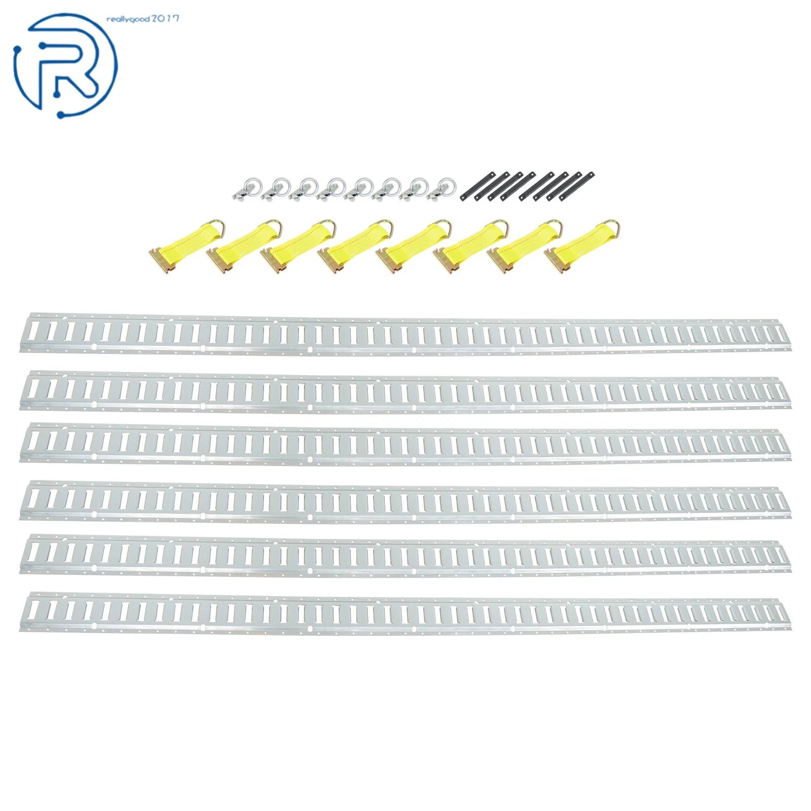Set of 30 Durable 8' E Track Tie Down Rails for ATV Truck