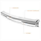 Front Lower Bumper Grille Moulding Chrome for Ford Edge (2011–2014)