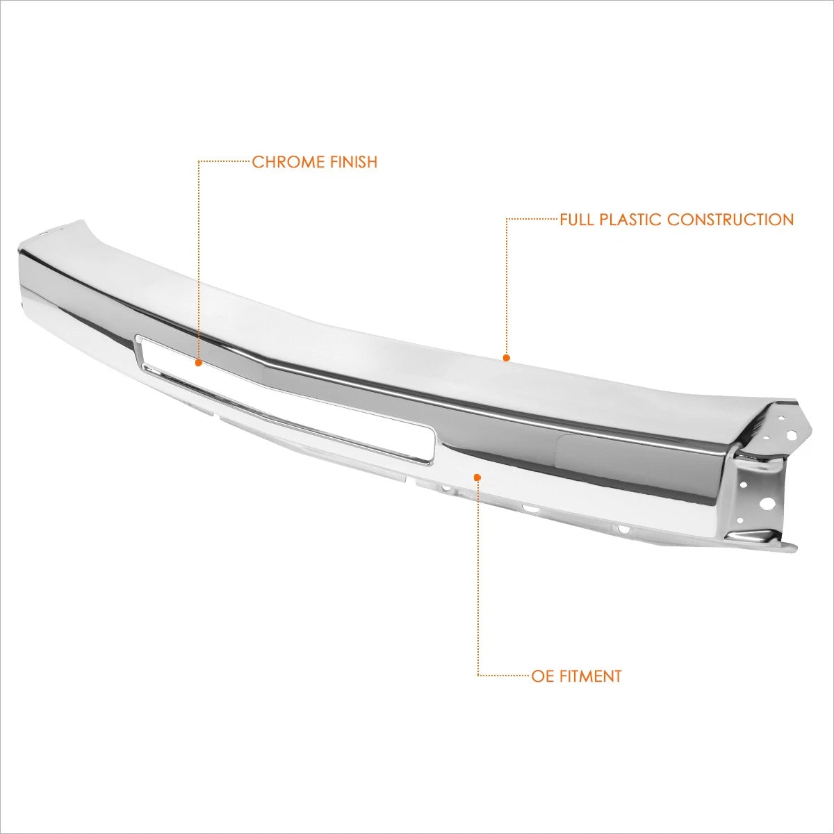 Front Lower Bumper Grille Moulding Chrome for Ford Edge (2011–2014)