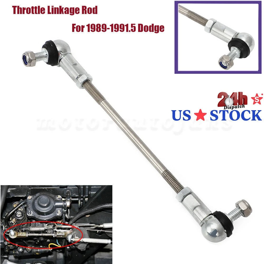 Throttle Linkage Rod for Dodge D250 D350 W250 W350 (1989–1991.5)