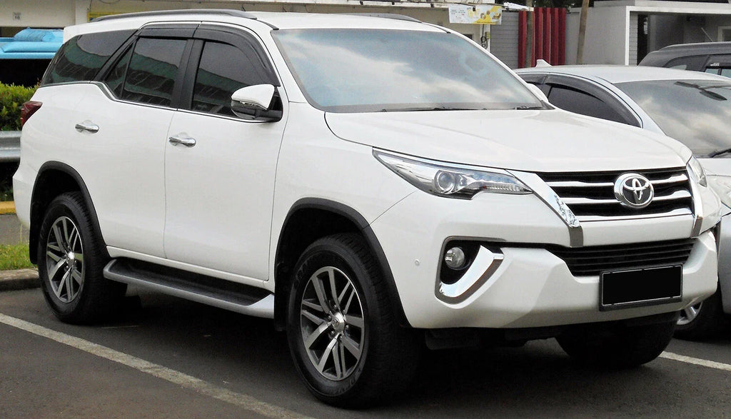 Rear Bumper Step Guard Scuff Plate Cover for Toyota Fortuner (2015-2023)