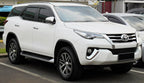 Rear Bumper Step Guard Scuff Plate Cover for Toyota Fortuner (2015-2023)
