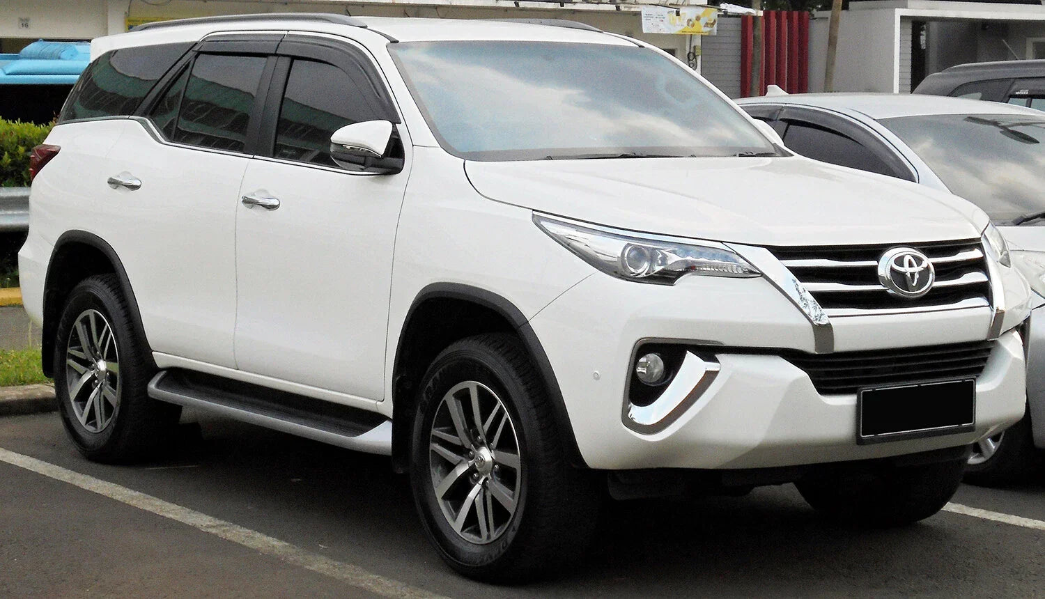 Rear Bumper Step Guard Scuff Plate Cover for Toyota Fortuner (2015-2023)