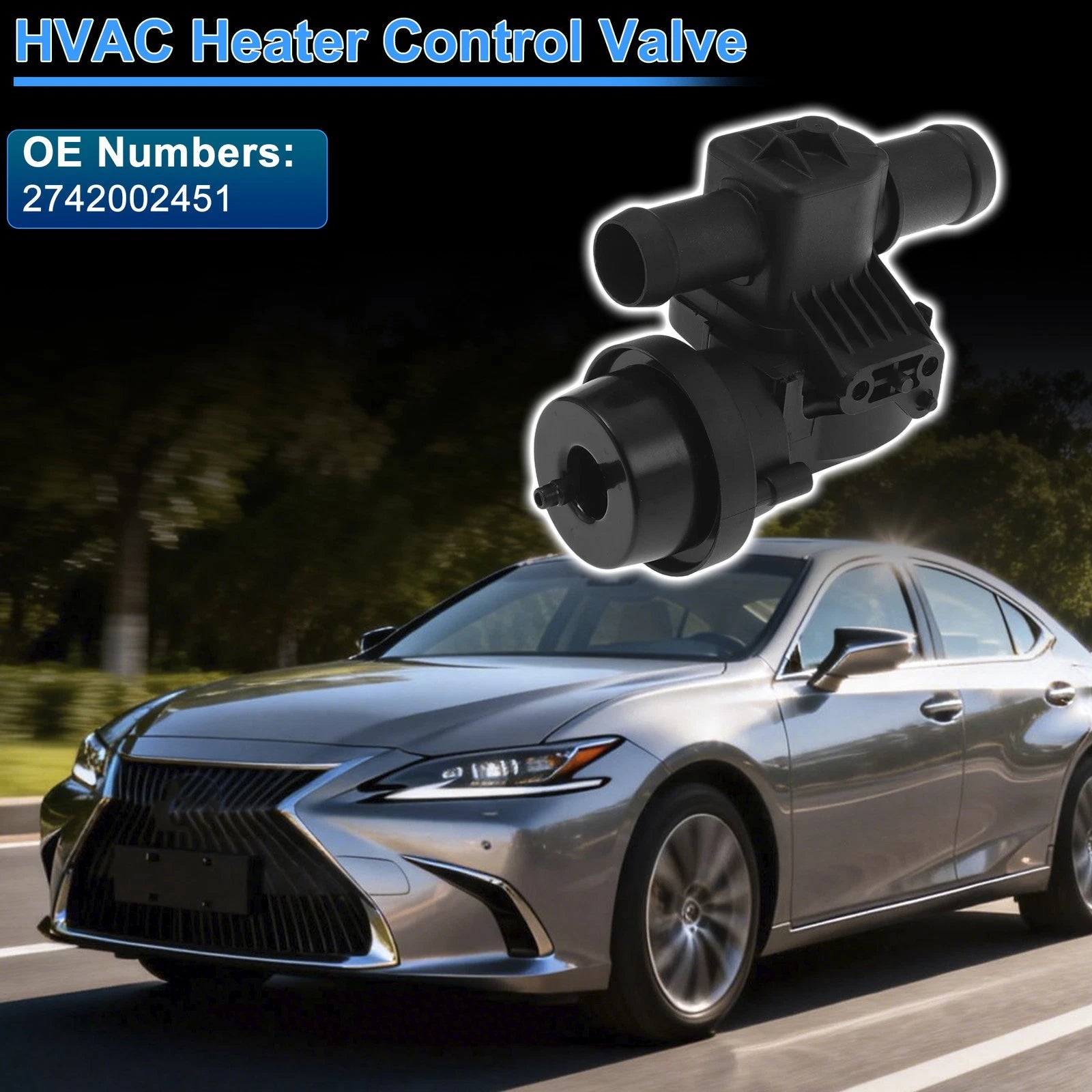 Heater Control Valve for Mercedes-Benz CLS260 (2016–2017) 2742002451