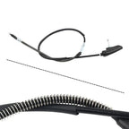 Clutch Cable for Yamaha YBR 125 (2005–2014) Rubber & Steel Black