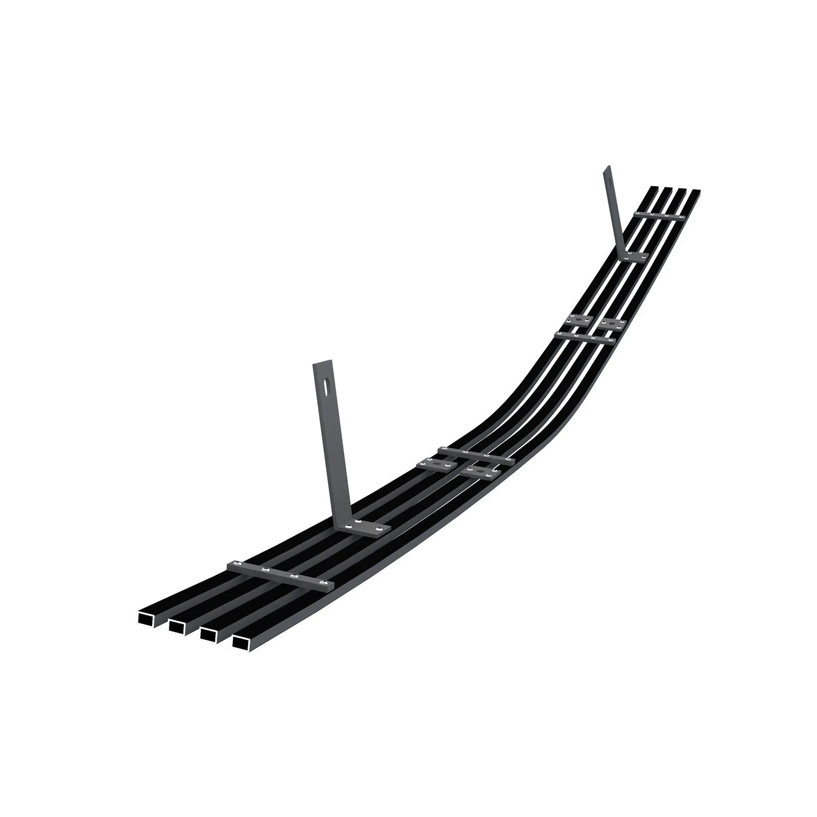Lower Bumper Black Billet Grille Insert for Cadillac SRX (2005-2009)