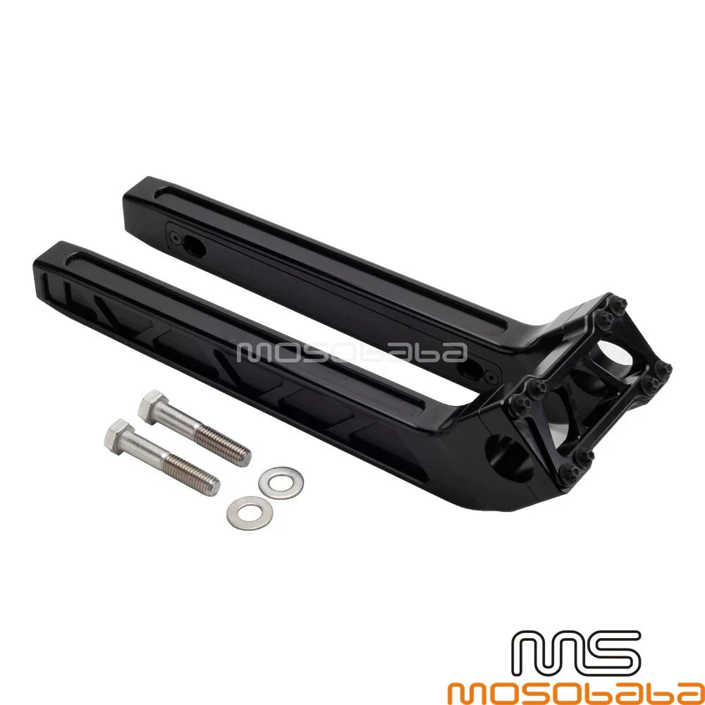 14'' Black Handlebar Pullback Riser 1-1/8'' Clamp for Harley FLFB FLSL (2018-2022)