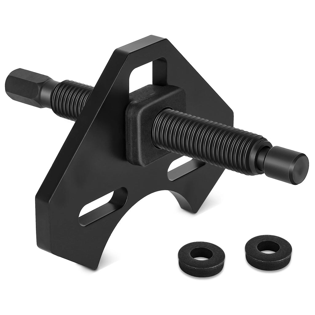 Hub Remover Tool Assembly for 5/6/8 Lug Wheels (0.96'', Black Carbon Steel)