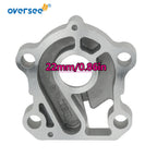 Set of 2 Water Pump Housings for Yamaha 2T 75-90HP 6D8-44341 688-44324