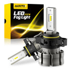2X 5202 H16 LED Fog Light Bulbs 6500K for Chevy Silverado 1500 (2007–2015)