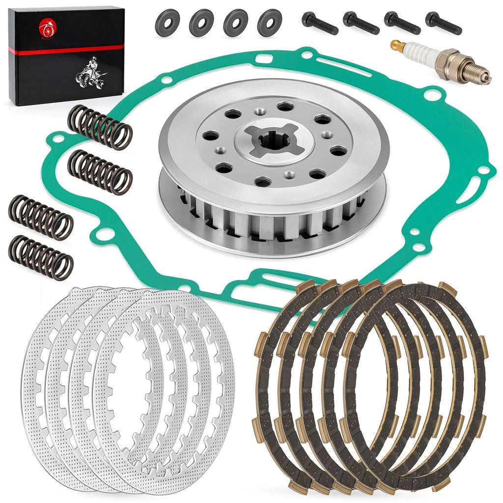 Clutch Kit with Center Inner Hub & Pressure Plate for Yamaha TTR125L (2000–2008)