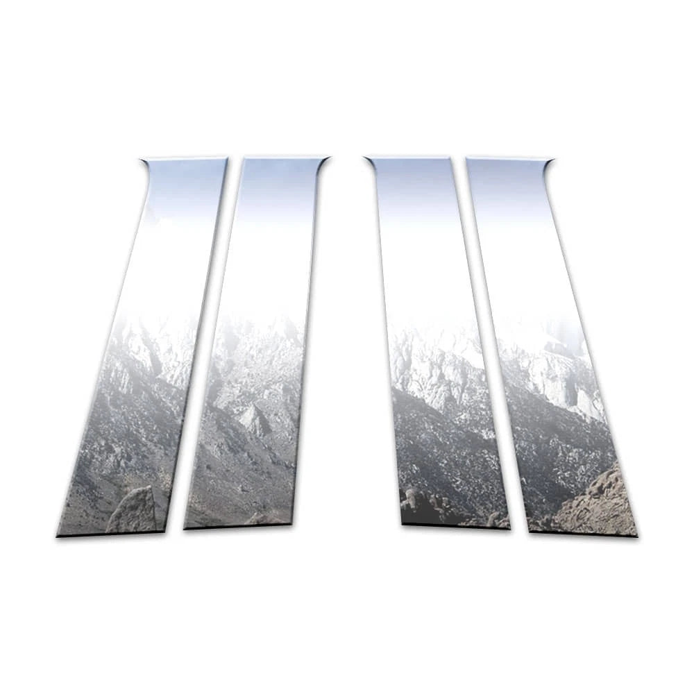 Chrome Pillar Post Covers 4Pc for Chevrolet Volt (2009–2015)