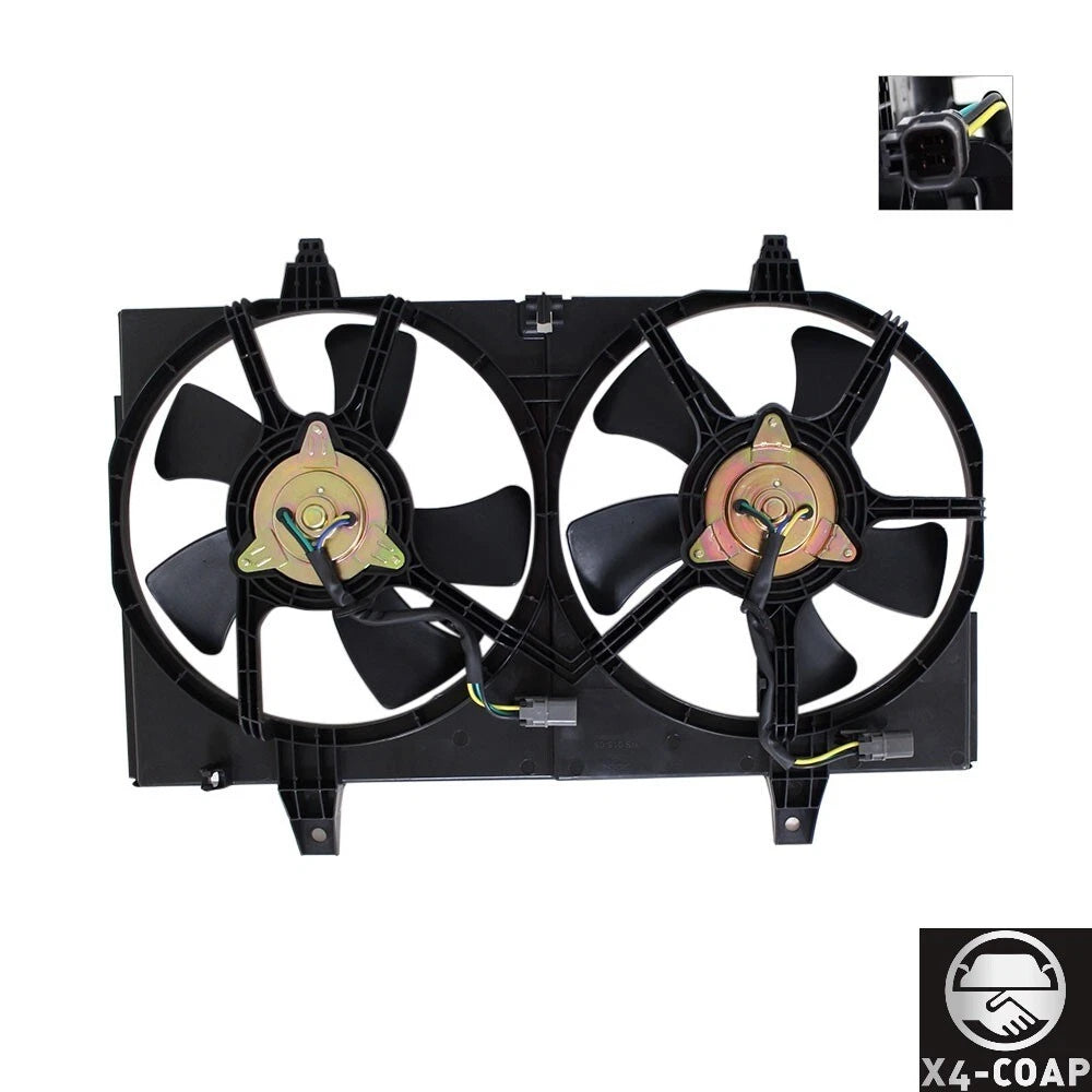Front Radiator Fan for Infiniti I35, Nissan Maxima (2000–2003)
