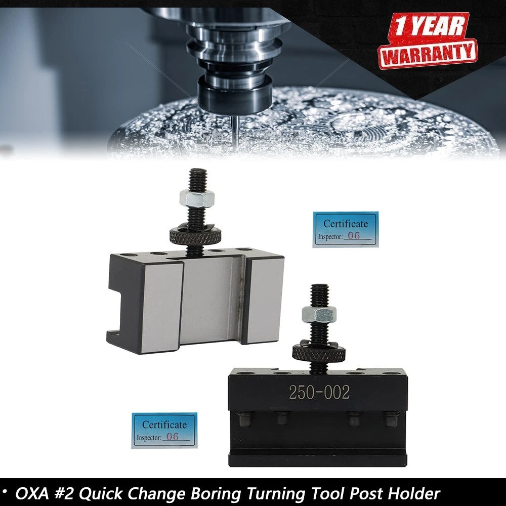 Change Boring Turning Tool Post Holder for Lathe Up To 8 Inch
