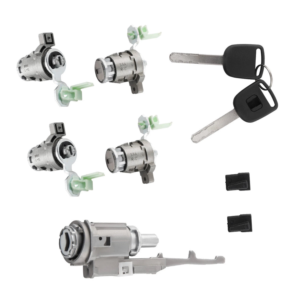 Door & Ignition Lock Cylinder w/ Keys Set For Honda S2000 2004-2005