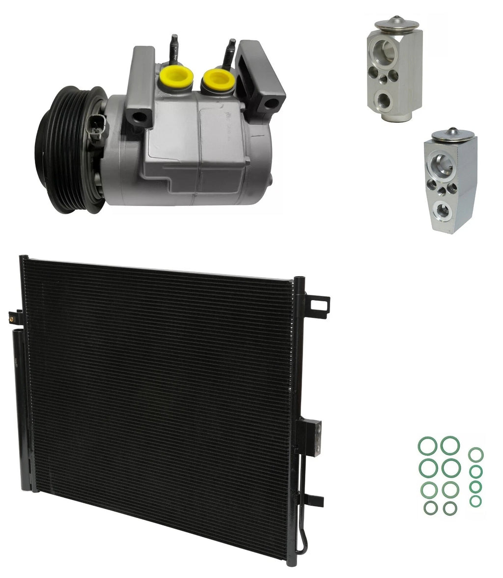 AC Compressor Kit With Condenser for Dodge Durango 3.6L (2015–2015)