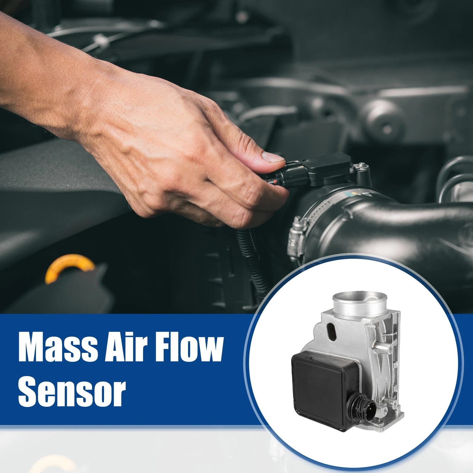 Mass Air Flow MAF Sensor for BMW E30 E36 E34 (1982–1999) No. 13621734655