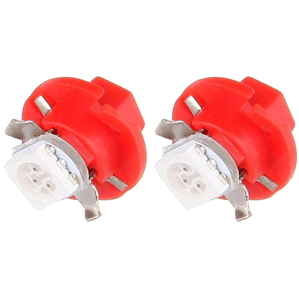 2X B8.4D-1-5050-SMD Red LED Bulbs for BMW Dodge