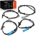 Set of 4 ABS Wheel Speed Sensors for BMW 745i 745Li 760Li (2003)