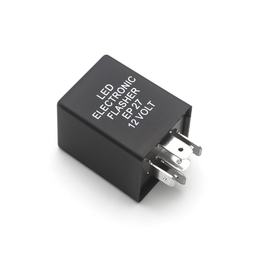 LED Flasher Relay 12V 5-Pin EP27 FL27 for Dodge Ford Chevy Mazda (2012-2018)