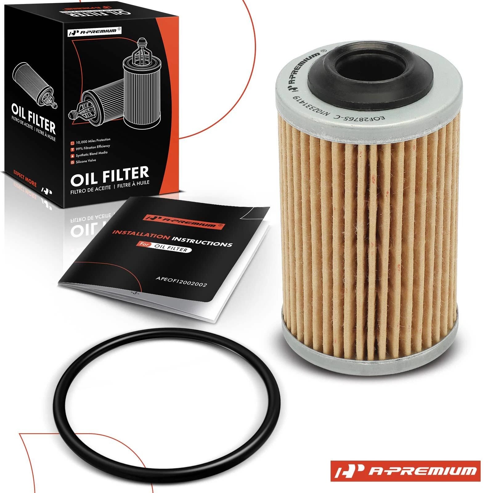Engine Oil Filter for Chevy Camaro (2010â2015) Colorado (2015â2016)